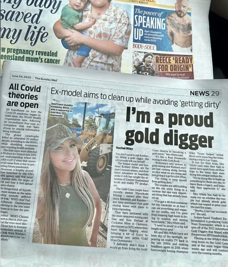 Gold Wars Newspaper Drama