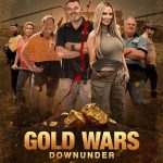 Gold Wars Down Under main cover for the television show soon to be aired on Stan, television, and other platforms.